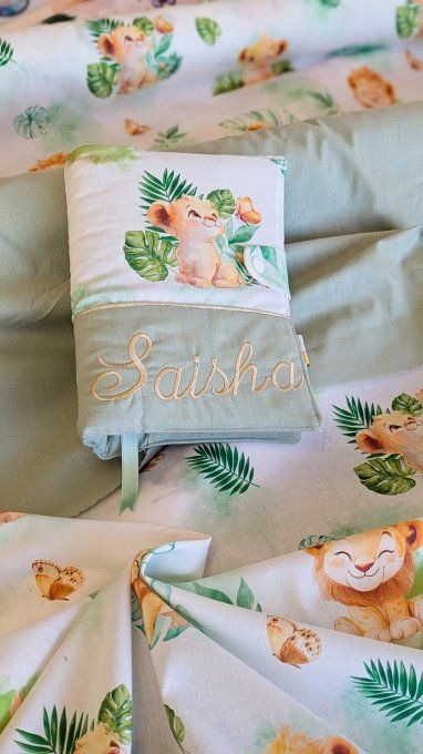 Tissu Coton Imprimé "Léo" - L’Atelier de Jess & Caro - Fabrication Française - 150 cm