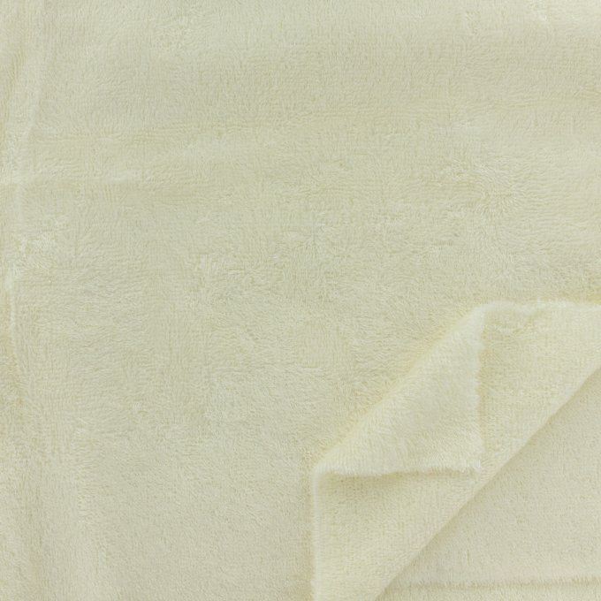 Tissu Éponge de Bambou Écru - 360 g/m² - Certifié Oekotex