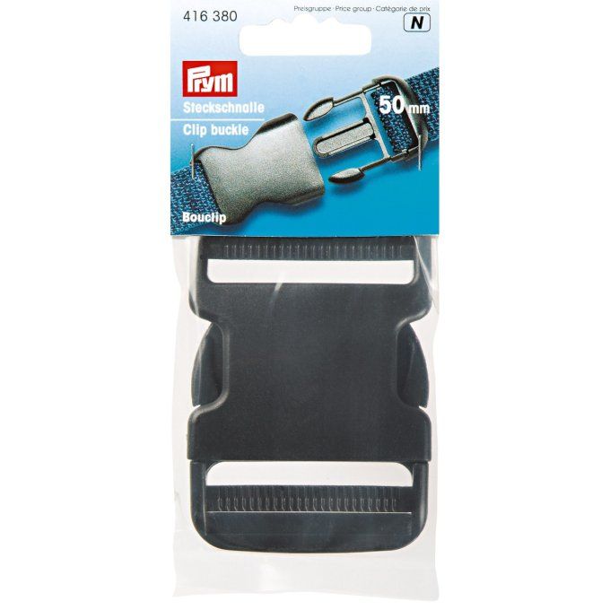 Boucle clip plastique pour banane / sacoche/ ceinture