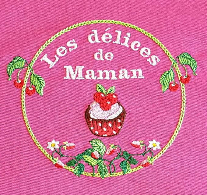 Broderie "Les délices de maman"