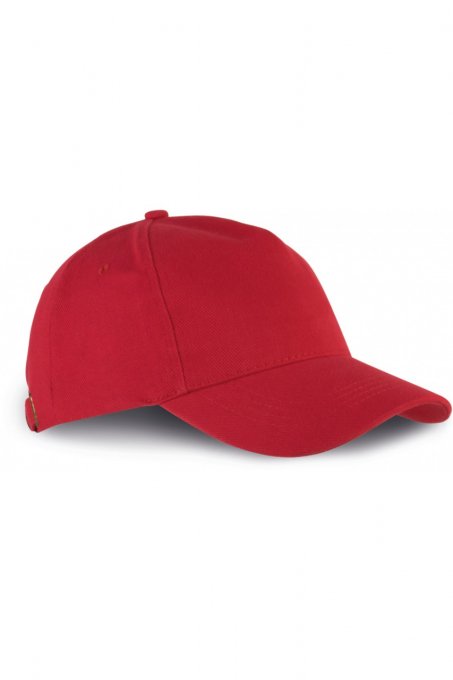 Casquette 5 panneaux Oeko-Tex brodé pétanque fermeture arrière boucle 