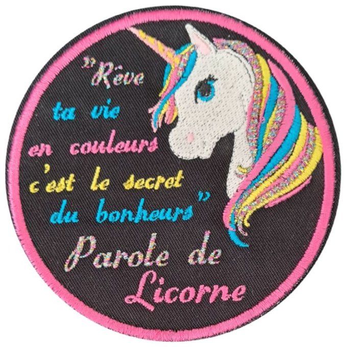 Ecusson Licorne