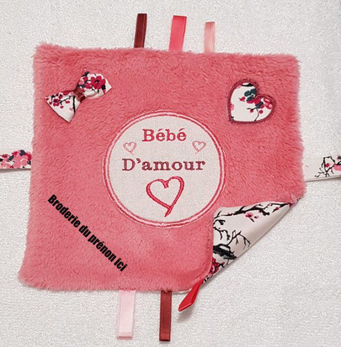 Doudou bébé d'amour 