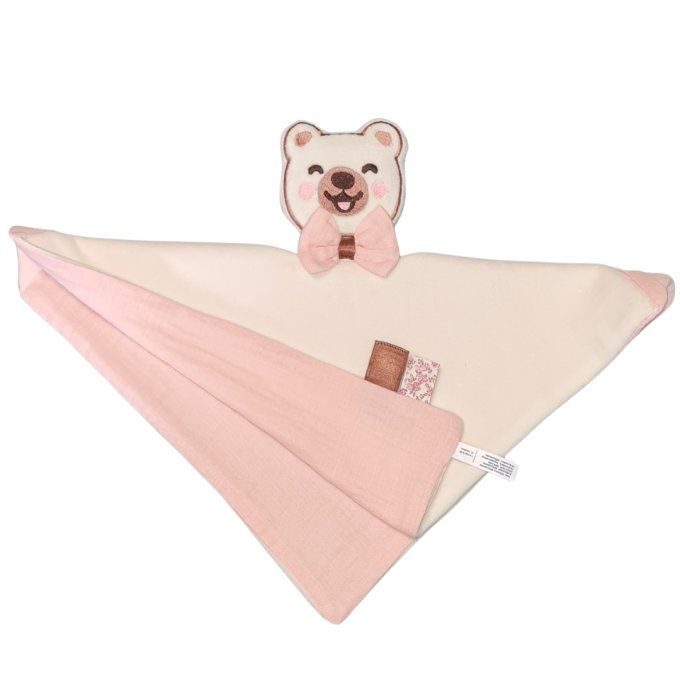 Doudou Dan le plus heureux  brodé personnalisable