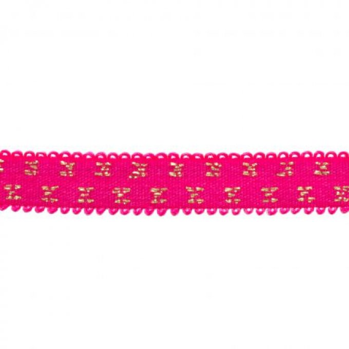 Elastique lurex 10 mm de large 