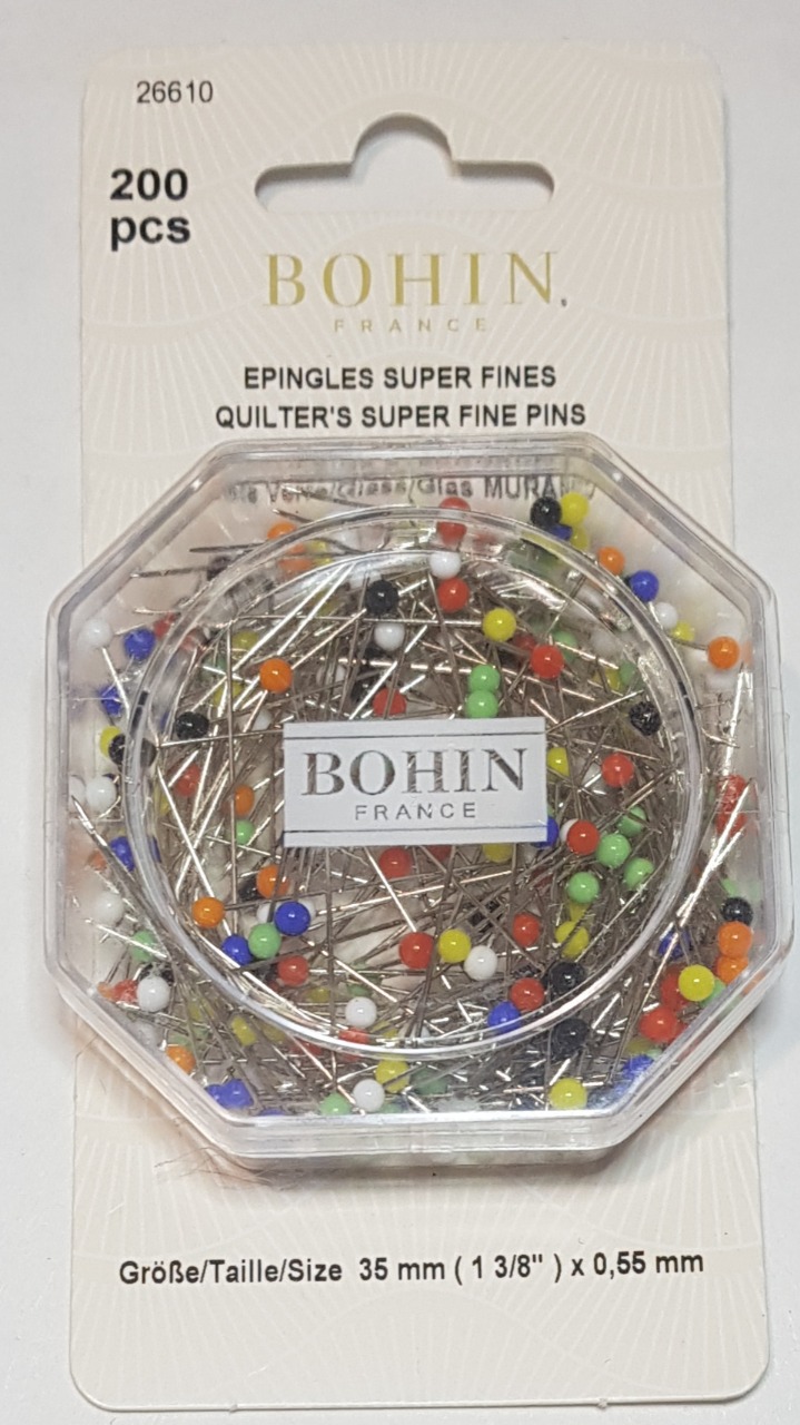 Epingles superfines de la marque Bohin