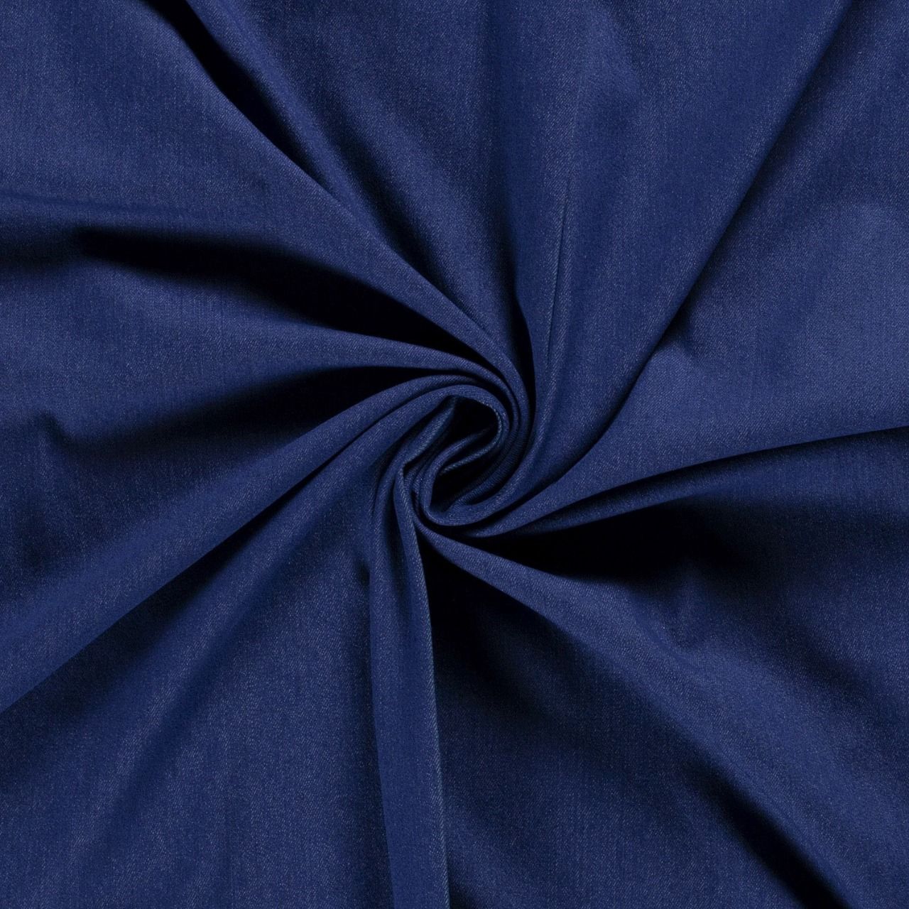Tissu jean stretch bleu