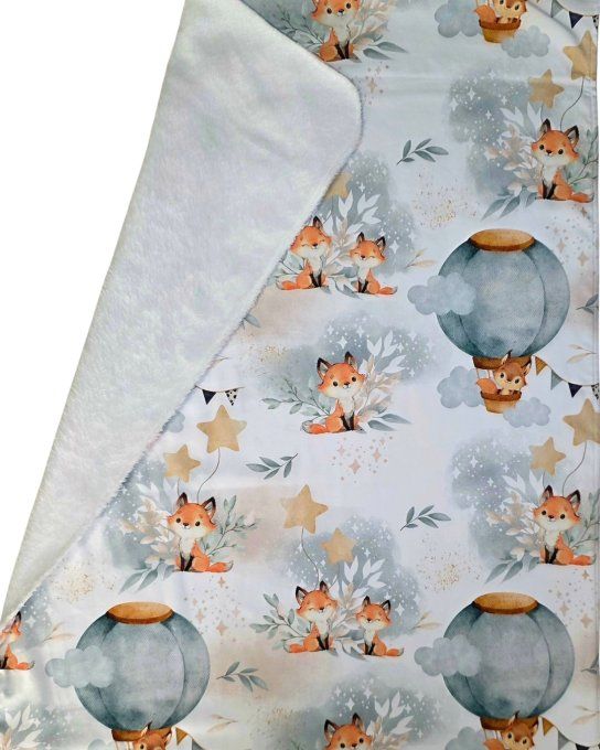 Couverture / Plaid bébé personnalisé