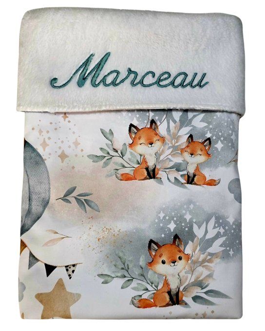 Couverture / Plaid bébé personnalisé