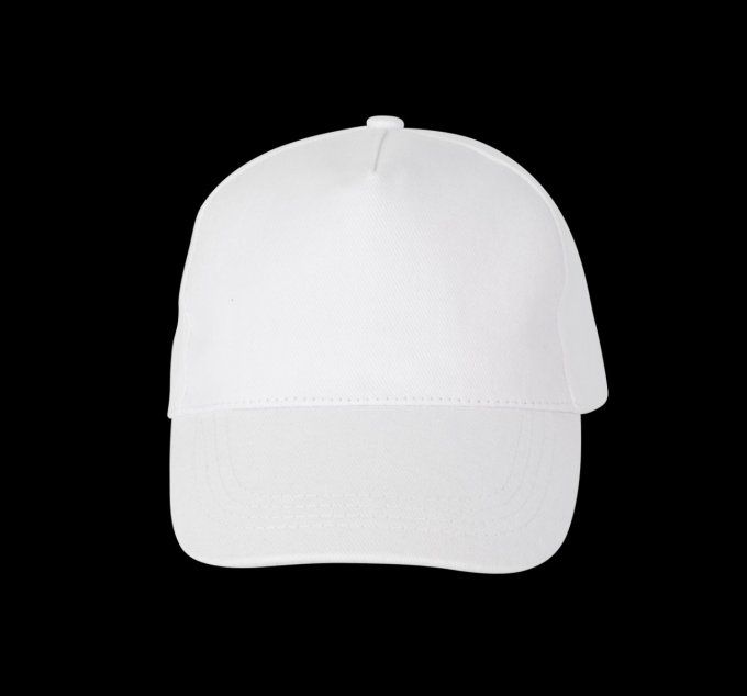 Casquette 5 panneaux Oeko-Tex brodé pétanque 