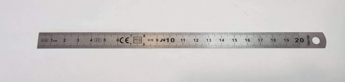 Réglé métal 20 cm de la marque Wonday