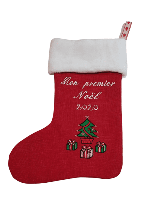 Botte de noël personnalisé 