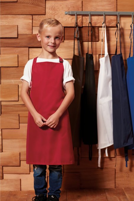  Tablier à bavette imperméable enfant junior 