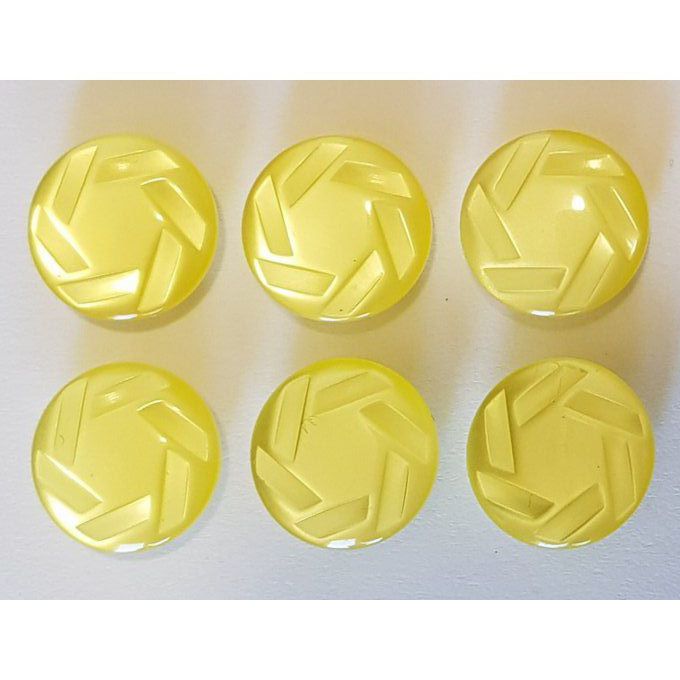 boutons nacré jaune